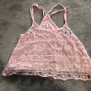 Macrame crop top